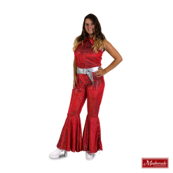 Catsuit Met Glitter Zonder Mouwen