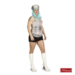 Glitter Hotpants -MASKERADE KLEDING Verkoop DISC433ZX 1