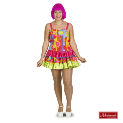 Fluor Disco Jurkje Met DISCO Tekst