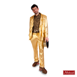 Disco Kostuum Goud Is Fout