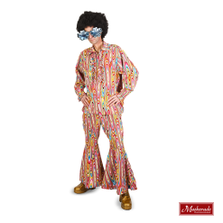 Blouse En Broek Met Foute Circelprint