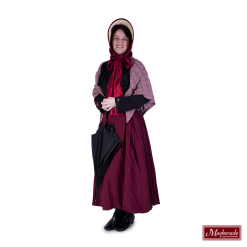 Charles Dickens: Rode Rok, Blouse En Omslag