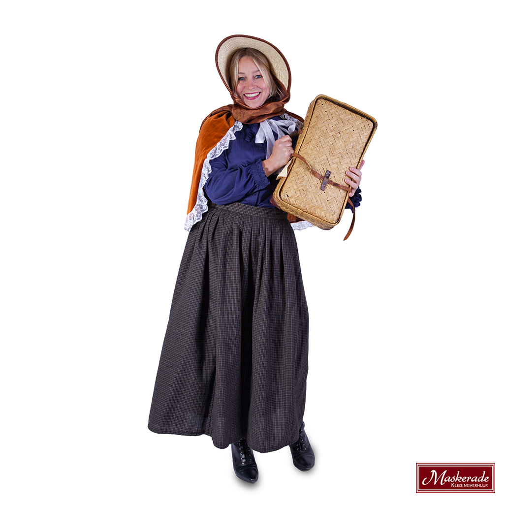 Charles Dickens: Grijze Rok, Blouse En Omslag 3 Charles Dickens: Grijze Rok, Blouse En Omslag