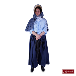 Charles Dickens: Blauwe Rok, Blouse En Omslag