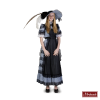 Hooggesloten Blauwe Jurk (Charles Dickens) -MASKERADE KLEDING Verkoop DKNS424MK