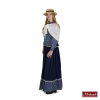 Gebloemde Blouse Met Rok (Charles Dickens) 2 Gebloemde Blouse Met Rok (Charles Dickens) -MASKERADE KLEDING Verkoop DKNS428MK