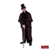 Charles Dickens: Bruine Lange Jas -MASKERADE KLEDING Verkoop DKNS506MK