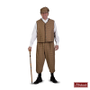 Charles Dickens: Bruin Geruiten Vest En Broek Met Pet 2 Charles Dickens: Bruin Geruiten Vest En Broek Met Pet -MASKERADE KLEDING Verkoop DKNS542MK