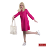 Legally Blonde Jurk Met Strik -MASKERADE KLEDING Verkoop FILM405FF