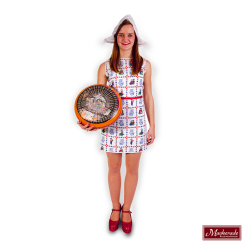 Hollands Jurkje Met Delftsblauwe Opdruk