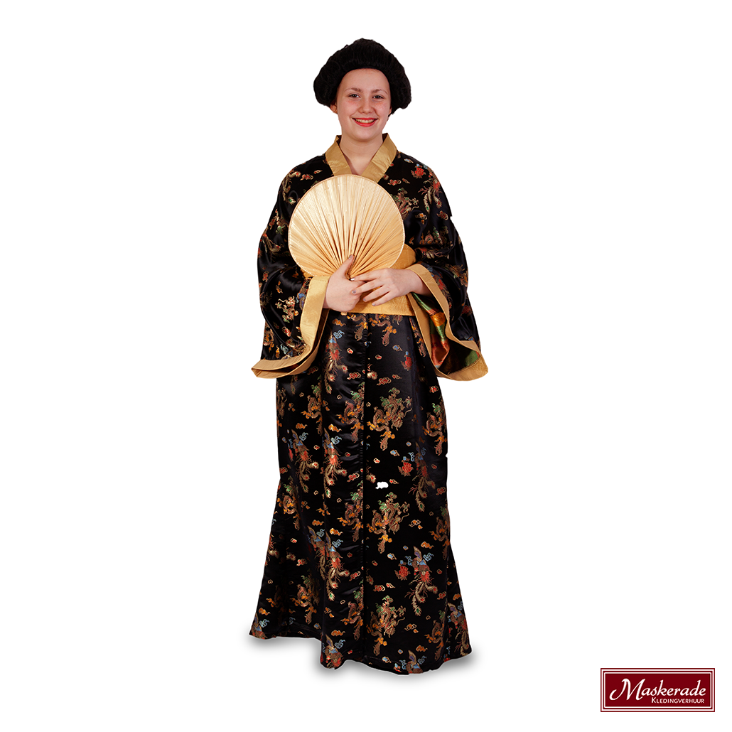 Japanse Geisha Jurk 4 Japanse Geisha Jurk - Afbeelding 2