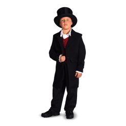 Kinderkleding Charles Dickens Jongen (zwart)
