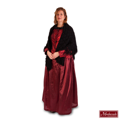 West-Friese Klederdracht Rode Rok En Jasje (Exclusief Hoed En Klompen)