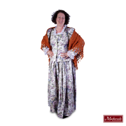 West-Friese Klederdracht Witte Rok En Jasje