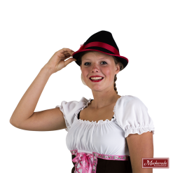 Tiroler Dameshoedje (in Diverse Kleuren) -MASKERADE KLEDING Verkoop OKTO899ZR