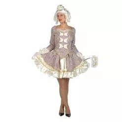 Sexy Lila Renaissance Jurkje