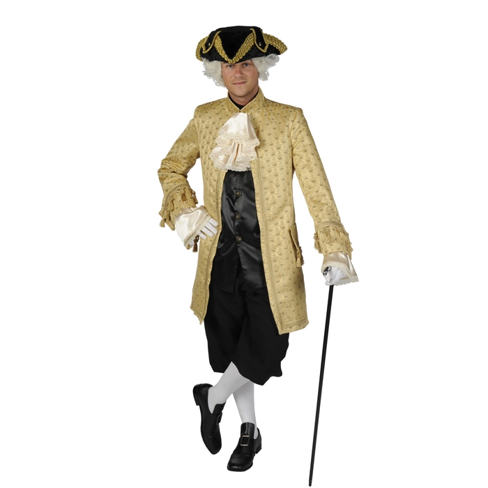 Gouden Renaissance Kostuum 3 Gouden Renaissance Kostuum