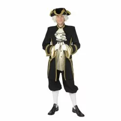 Zwart Renaissance Kostuum