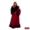 Renaissance Luxe Bordeaux Jas -MASKERADE KLEDING Verkoop SPEC411MK