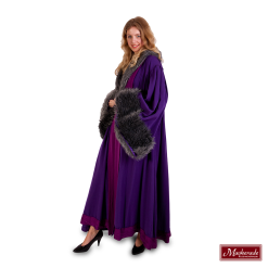 Renaissance Luxe Paarse Jas