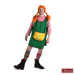 Bekend Van TV: Pipi Langkous Met Pruik En Kousen