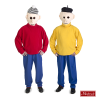 Buurman En Buurman Met Masker -MASKERADE KLEDING Verkoop TELE907MK