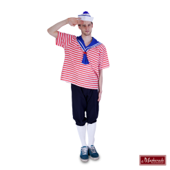 Uniform Matroos Rood Wit Gestreept