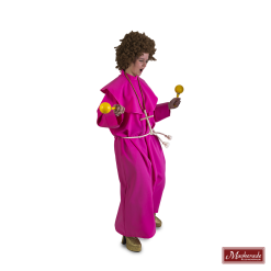 Nonnengewaad Met Kraag En Kapje -MASKERADE KLEDING Verkoop UNIF706F