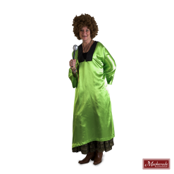 Nonnengewaad Glimmend Met Zwarte Kraag -MASKERADE KLEDING Verkoop UNIF707GX