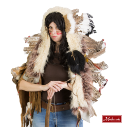Indianentooi Met Lange Fazantenveren